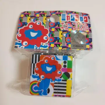 EXPO2025 미야쿠미야쿠 큐브 퍼즐 키링 헤소프로