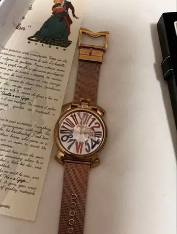 Gaga Milano 멀티 컬러 손목시계