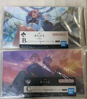 기동전사 건담 수성의 마녀 제일복권 아크릴 스탠드 B상 C상 슬레타