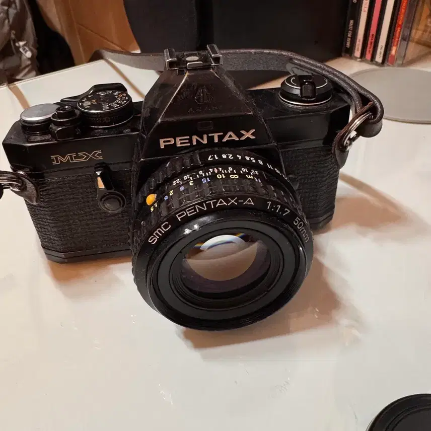 펜탁스 MX 필름 카메라 + SMC 50mm 1:1.7 렌즈 + 키론 줌