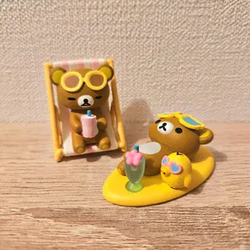 아로하 리락쿠마 2013년 1번 복권 마그넷 2개 세트