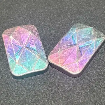 레어 ZD EDC X4L 음차 슬라이더 피젯 토이 스톰 티타늄