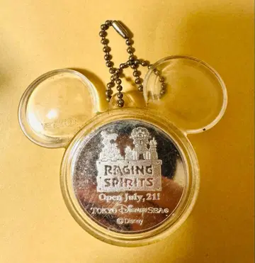 RAGING SPIRITS 오픈 기념 코인 미키마우스형 키링