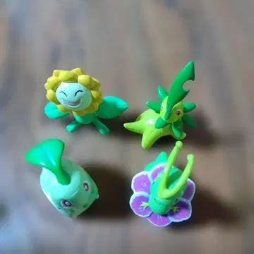 초기 포켓몬 몬코레 메가니움 베이리프 히마나츠 치코리타