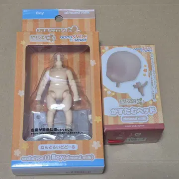 넨도로이드돌 Boy 바디 헤드 아몬드 밀크