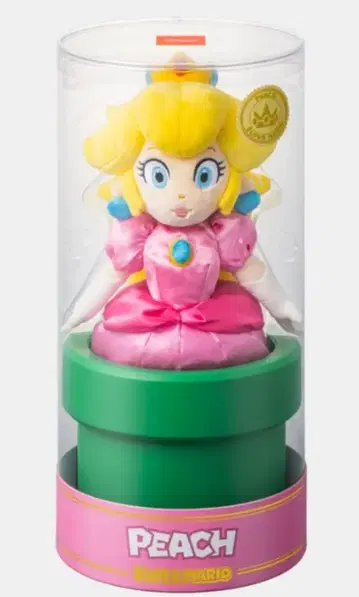 새상품 피치 공주 봉제 인형 39cm 슈퍼 마리오 닌텐도