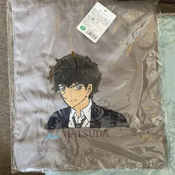 명탐정 코난 마츠다 진페이 코난 뮤지엄 사가라 자수 토트백 미개봉 새상품