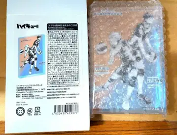 하이큐 센다이 관광 특사 취임 기념 아크릴 블록 히나타 카게야마