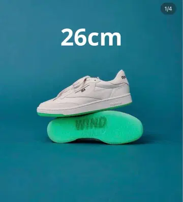 Reebok x atmos x WDS CLUB C / IVORY 26cm