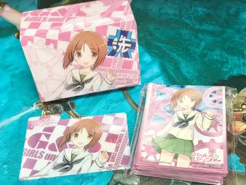 걸즈 앤 판처 니시즈미 미호 중고 슬리브 중고 덱 케이스