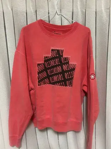 C.E OVERDYE NUMBERS ZIGGURAT CREW NECK