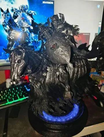 제일복권 라스트 원상 해골의 기사 받침대만