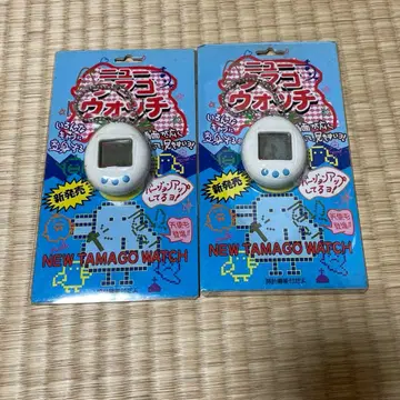(A-1) 미사용품 뉴타마고 워치 쇼와 레트로 2점