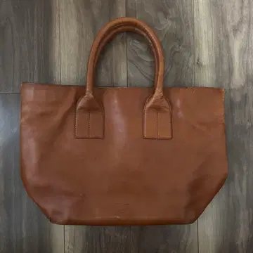 HIROFU 히로후 천연 가죽 토트백 브라운 대용량