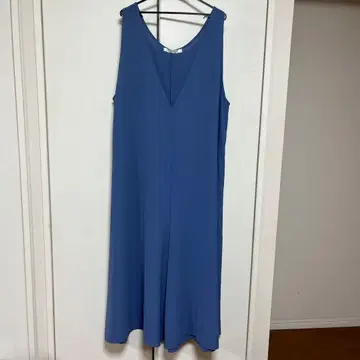 아즈노우아즈오오라카 17호 블루 롱 팬츠 V넥