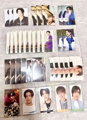 SnowMan 메구로 렌 디타카 골판지 세트