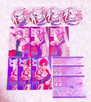 댄댄던 원화전 컬렉션 캔뱃지 클리어 카드 아이라 지지