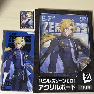 젠레스 존 제로 아크릴 보드 GIGO 한정판 휴고 젠제로