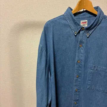 Dickies 디키즈 데님 셔츠 3XL 사이즈 오버 사이즈
