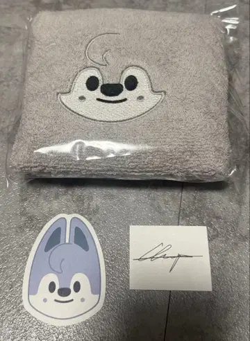스키즈 팬미팅 입장 특전 타월 울프찬
