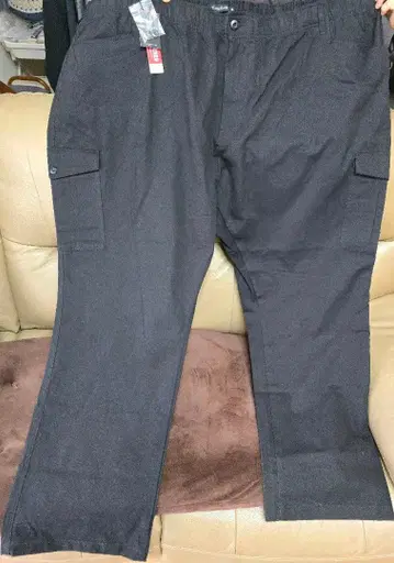 빅 사이즈 남성용 DANIEL DODD 셔링 카고 팬츠 8L