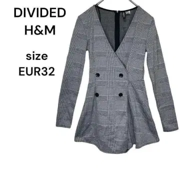 에이치앤엠 DIVIDED H&M 올인원 팬츠 S 사이즈