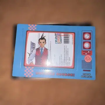 역전재판 상하이 카페 한정판 특전 중국 오도로키 호스케 아크릴 카드