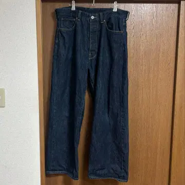 BACKERS 와이드 데님 팬츠