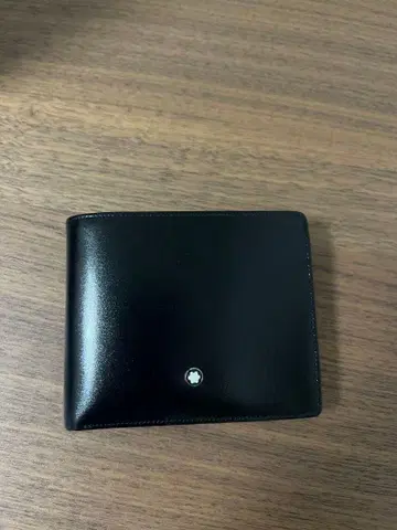 MONTBLANC 몽블랑 장지갑 남성용 소가죽 카드 12장 수납