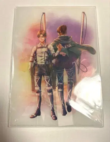 진격의 거인 1번 복권 E상 리바이&한지 아크릴 스탠드