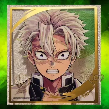 귀멸의 칼날 시나즈가와 사네미 / 기둥전 랜덤 미니 클리어 색지