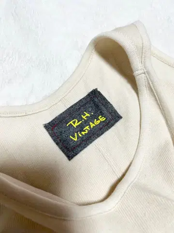 론 헤르만 빈티지 베이지 탱크탑 XS