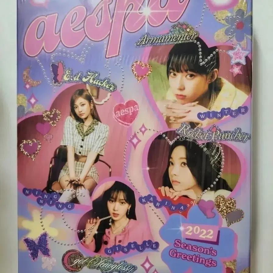 Espoir aespa winter Autograph sign Poster on Bunjang Global Site.