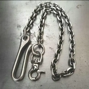 놋쇠 은도금 빈티지 팥 8mm 지갑 체인 낚시 바늘