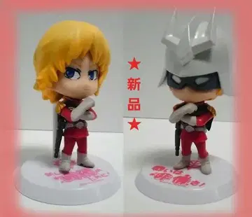 샤아 & 캐스발 제일복권 기동전사 건담 치비큥 캐릭터 피규어