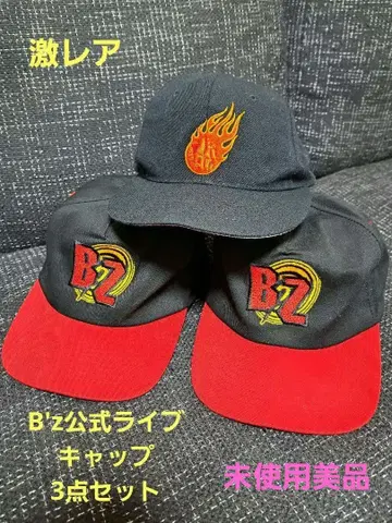 B'z 라이브 공식 캡 3종 세트, BUZZ. FIREBALL