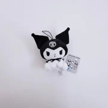 산리오 모노톤 앉은 마스코트 쿠로미