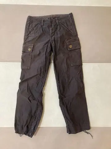 할리우드 런치마켓 다크 브라운 카고 팬츠 M 2