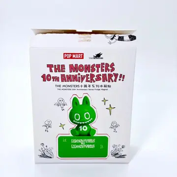 POPMART 러브브 10th Anniversary 스탬프 마그넷