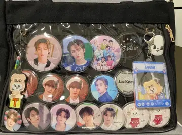 스트레이 키즈 리노 leeknow 이타백 캔뱃지 덕질 토트백