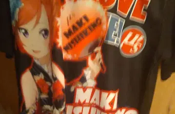 러브 라이브 니시키노 마키 티셔츠