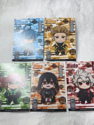 [대형 SALE] 가치액터 사이버 펑크 특전 미니 캐릭터 엽서