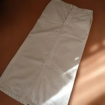 FRAMeWORK 아이보리 롱 스커트