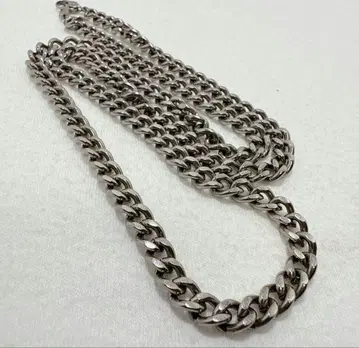 phiten 파이텐 티타늄 체인 목걸이 약 60cm 폭 약 5mm