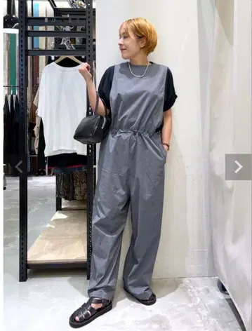 ichi 컴포트 스트레치 점프수트