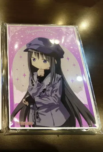 마도카 마기카 최애 여행 가라폰 복권 A상 메탈릭 아크릴 보드 호무라