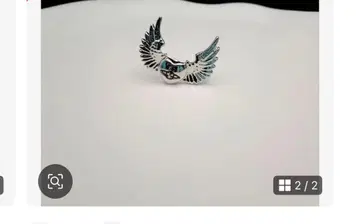 비비안 날개 하트 ORB 귀걸이