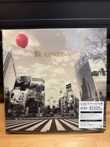 [ 미개봉 새상품 ] B'z EPIC DAY LIVE-GYM 2015반