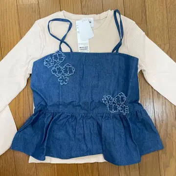 쁘띠마인 리앙 꽃무늬 뷔스티에