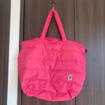 토끼 자수 핑크 보스턴 백 ROOTOTE